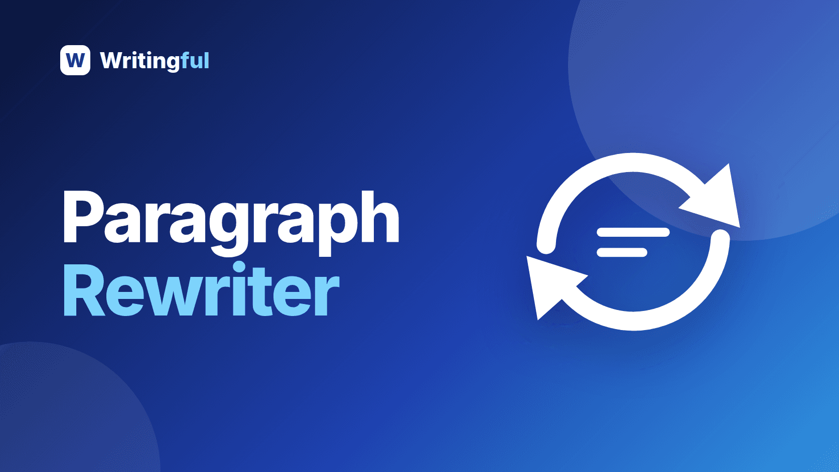 Free Paragraph Rewriter